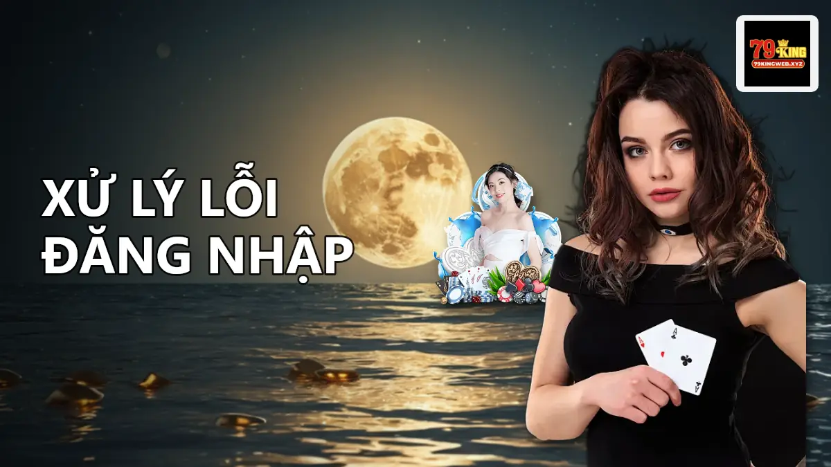 Thông báo lỗi sai mật khẩu và đường dẫn Quên mật khẩu trên khung đăng nhập 79KING Thông báo lỗi sai mật khẩu và đường dẫn Quên mật khẩu trên khung đăng nhập 79KING